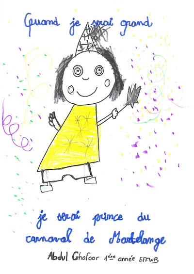 Carnaval de Martelange, Evenements en photos I Tirage au sort du concours de dessins 2021