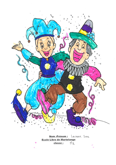 Carnaval de Martelange, Evenements en photos I Tirage au sort du concours de dessins 2021