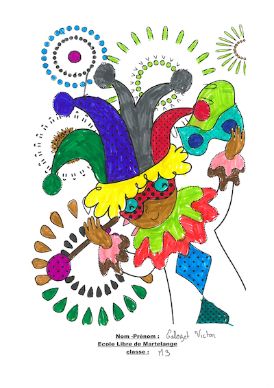 Carnaval de Martelange, Evenements en photos I Tirage au sort du concours de dessins 2021