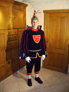 Carnaval de Martelange 2006, Costumes du Prince Yoann 1er