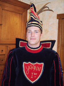 Carnaval de Martelange 2006, Costumes du Prince Yoann 1er