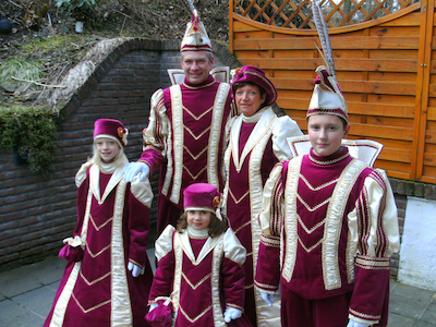 Carnaval de Martelange 2009, Costumes du Prince Christian 1er