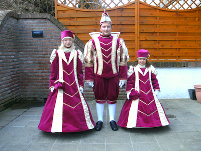 Carnaval de Martelange 2009, Costumes du Prince Christian 1er