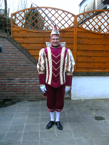 Carnaval de Martelange 2009, Costumes du Prince Christian 1er