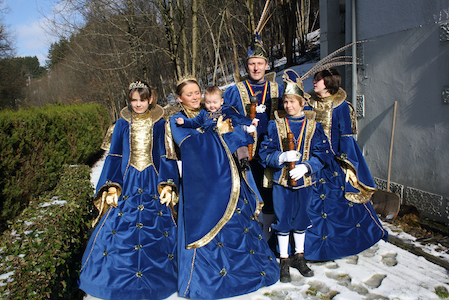 Carnaval de Martelange 2010, Costumes du Prince Frédéric 1er