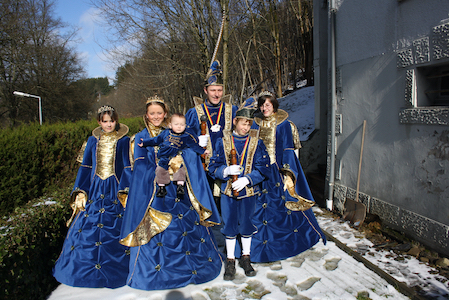 Carnaval de Martelange 2010, Costumes du Prince Frédéric 1er