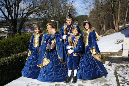Carnaval de Martelange 2010, Costumes du Prince Frédéric 1er