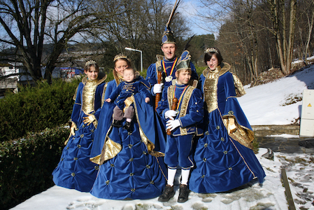 Carnaval de Martelange 2010, Costumes du Prince Frédéric 1er