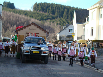 Carnaval de Martelange, Album du groupe Les Schpountz I 