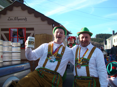 Carnaval de Martelange, Album du groupe Les Schpountz I 